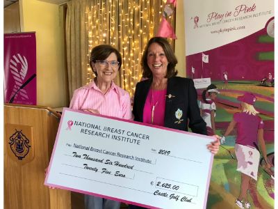 Pink Day Cheque Handover